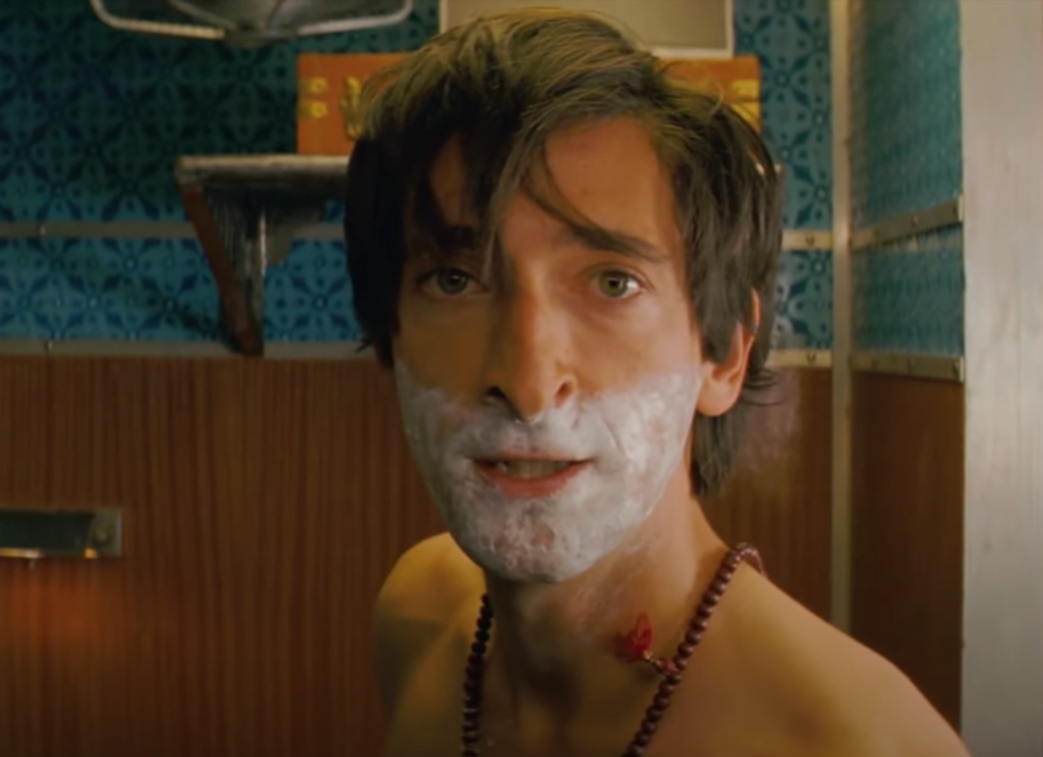 Screenshot of Adrien Brody from - The Darjeeling Limited (2007)