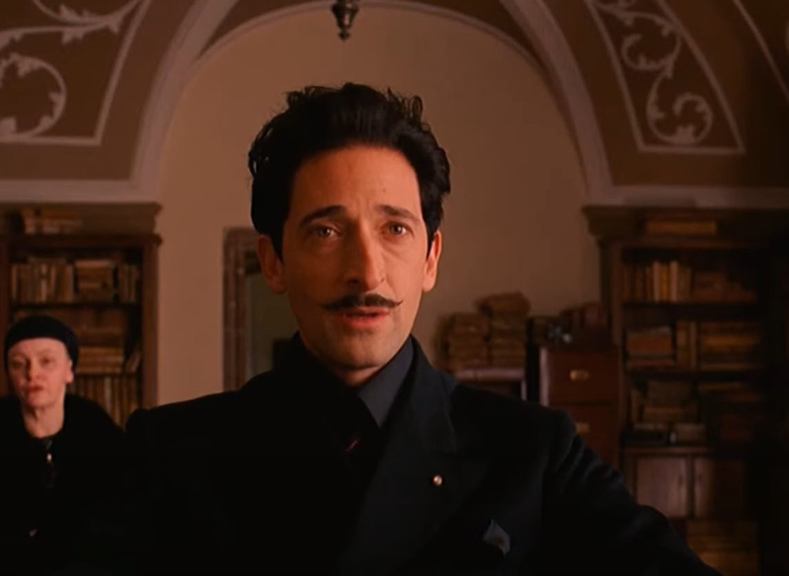 Screenshot of Adrien Brody from - The Grand Budapest Hotel (2014)