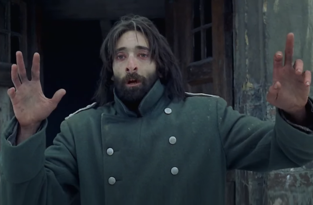 Screenshot of Adrien Brody from - The Pianist (2002)