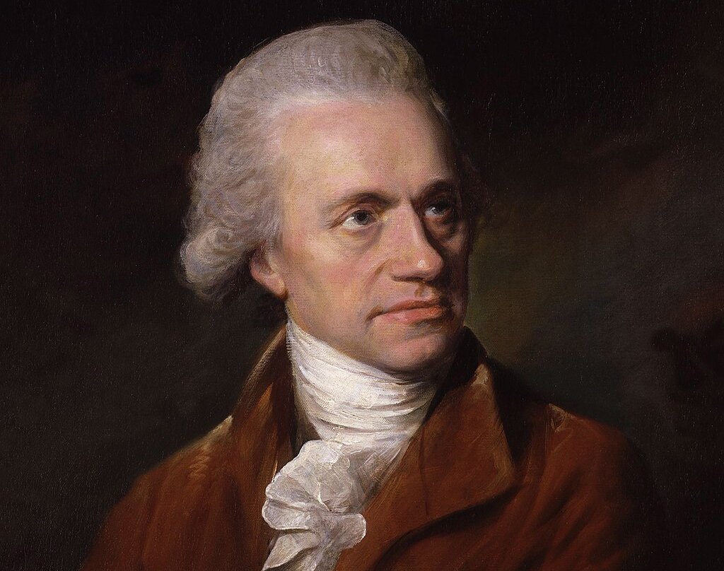 Portrait Painting of German-British astronomer William Herschel by Lemuel Francis Abbott