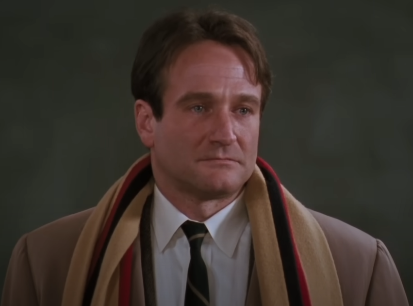 Screenshot of the movie Dead Poets Society