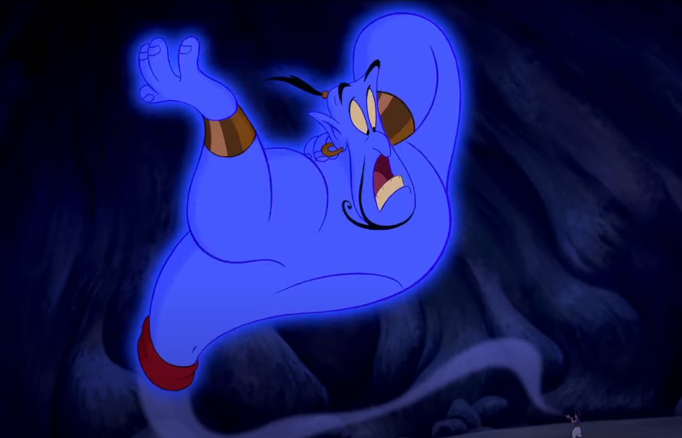 Screenshot of the movie Aladdin