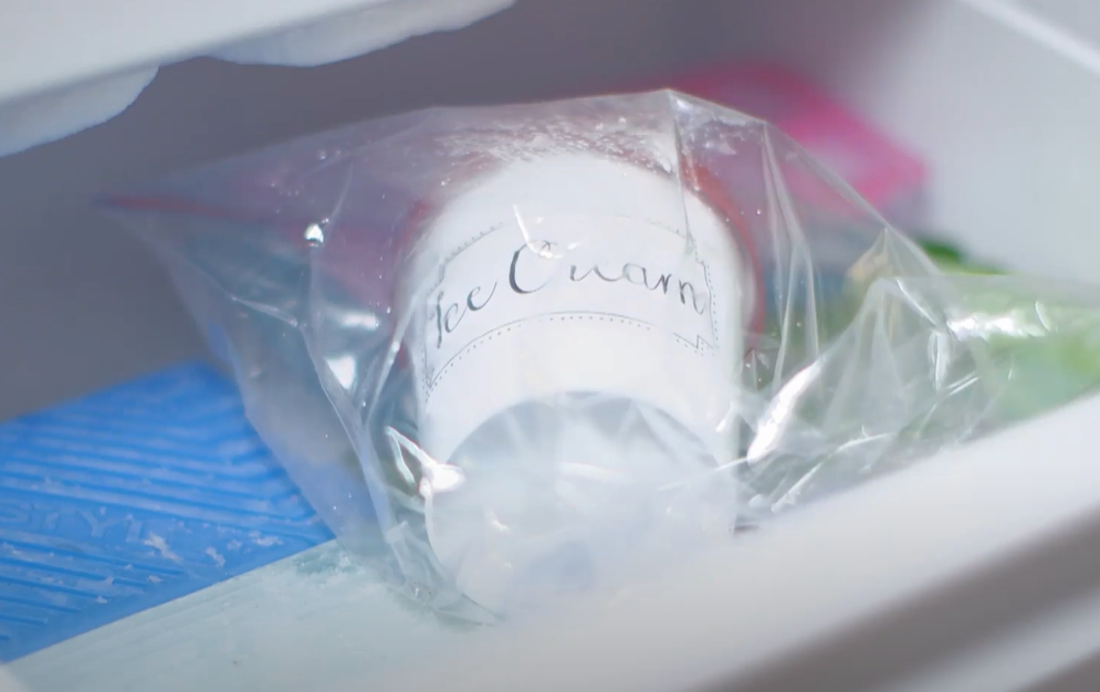 Ice Cream in the Freezer
