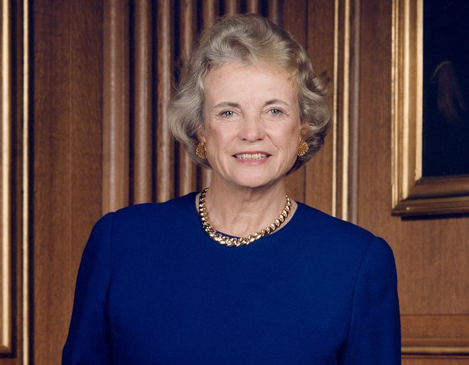 Portrait Photo of American attorney, politician, and jurist Sandra Day O'connor