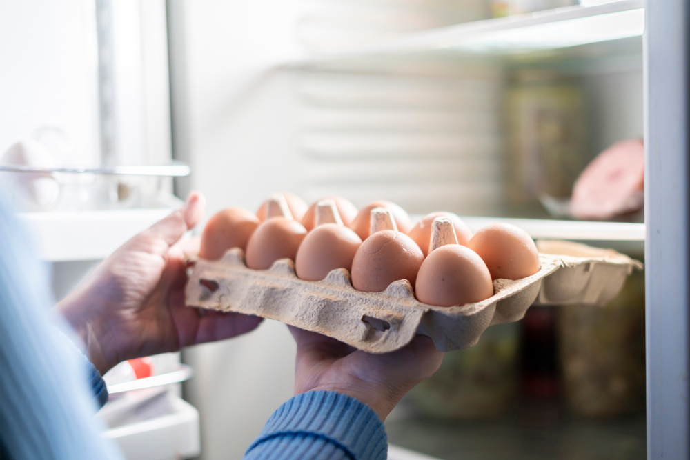 eggs in the fridge