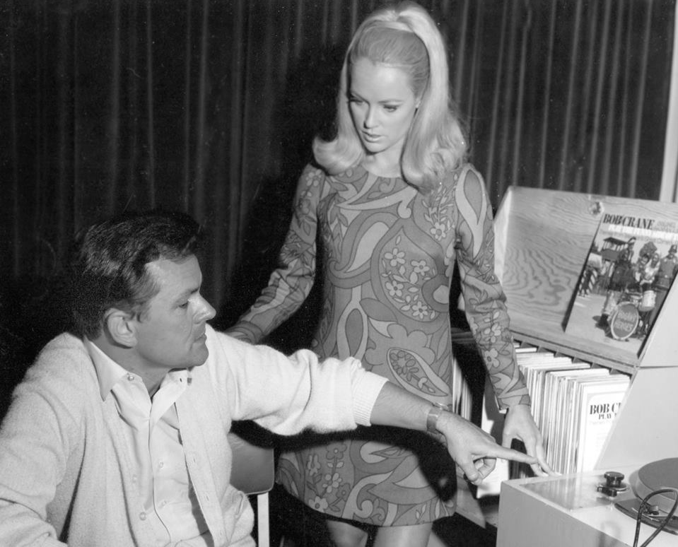 Chris Noel and Bob Crane