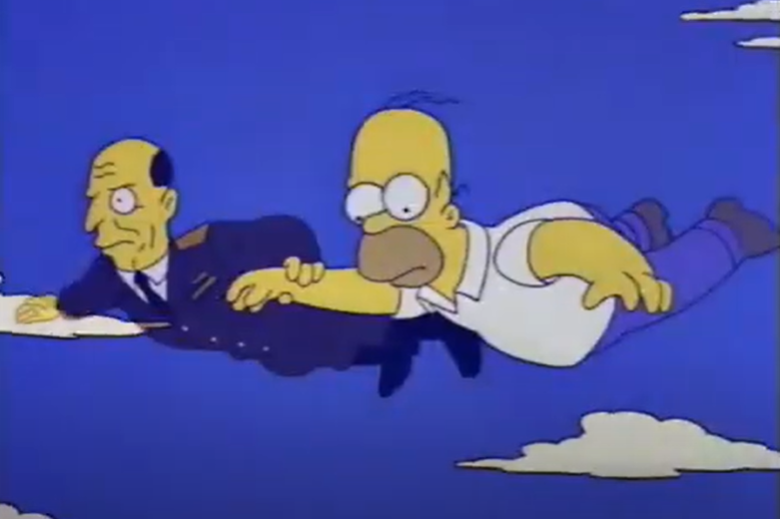 Screenshot from the TV show The Simpsons 1989-