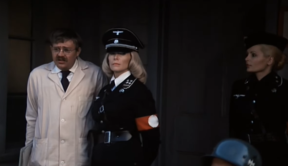 Screenshot from the movie Ilsa: She Wolf of the SS (1975)