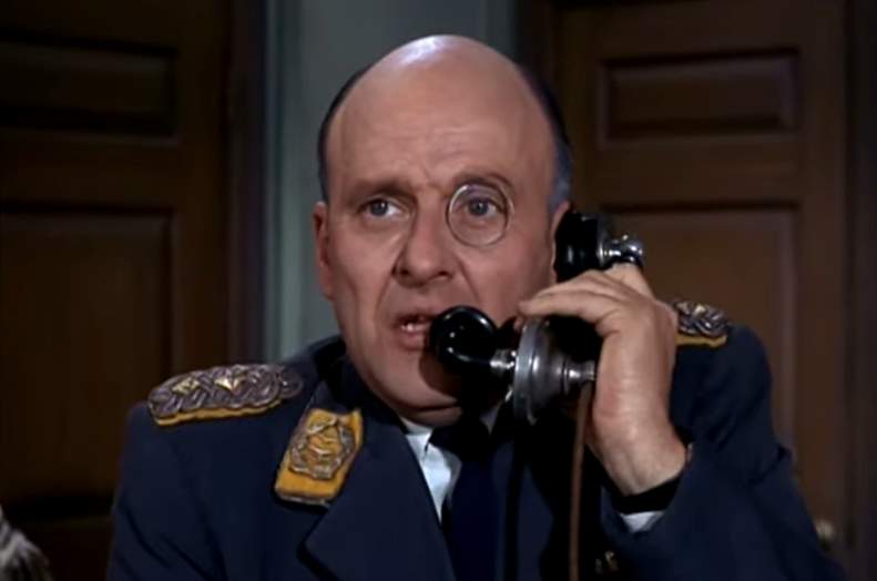 Screenshot from the TV show Hogan's Heroes (1965-1971)