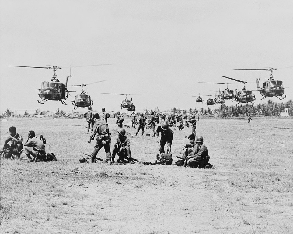 Us Army Uh-1Ds Near Saigon 1965