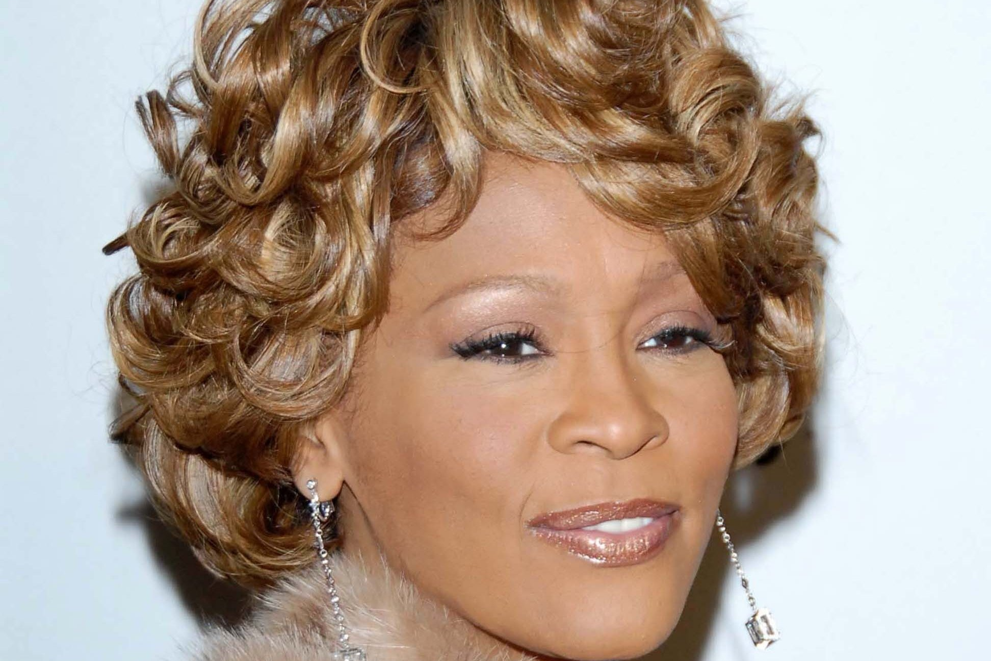 Whitney Houston at the 2007 Clive Davis Pre-Grammy Awards Party