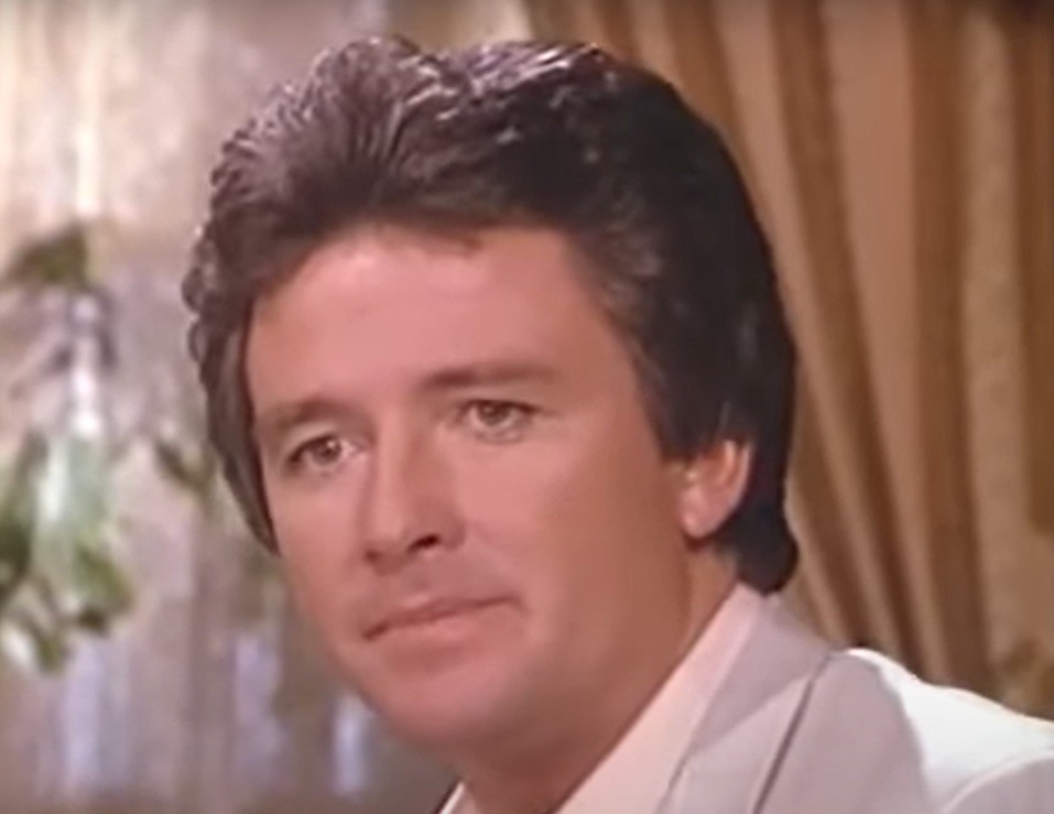 A visually captivating still taken from a pivotal moment in the television series Dallas (1978-1991)