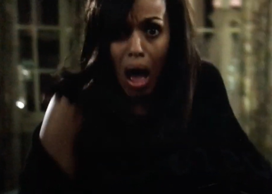 A visually captivating still taken from a pivotal moment in the television series Scandal (2012-2018)