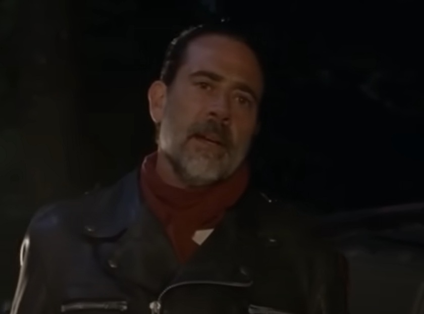 A visually captivating still taken from a pivotal moment in the television series The Walking Dead (2010-2022)