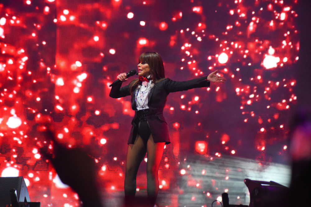 Paula Abdul performs at the LA Pride 2019