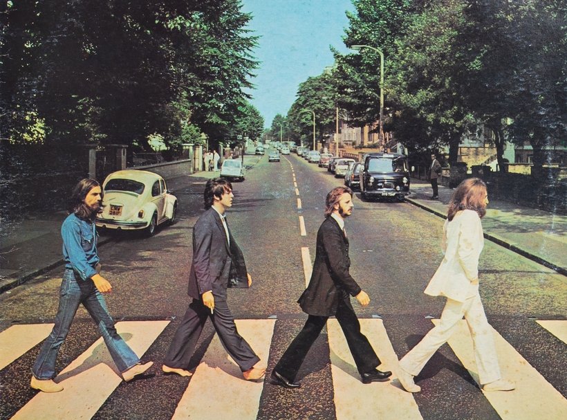 The Beatles album cover