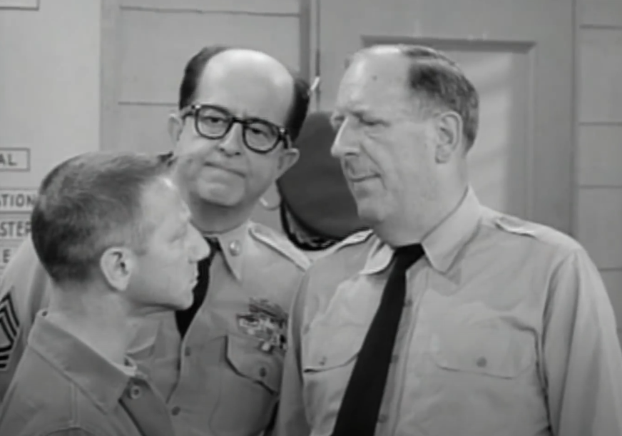 Screenshot of the TV Show The Phil Silvers Show