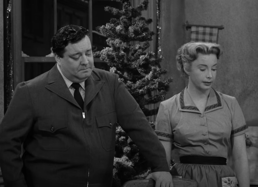 Screenshot of the TV Show The Honeymooners