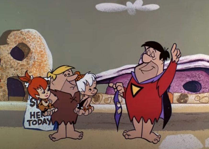 Screenshot of the TV Show The Flintstones