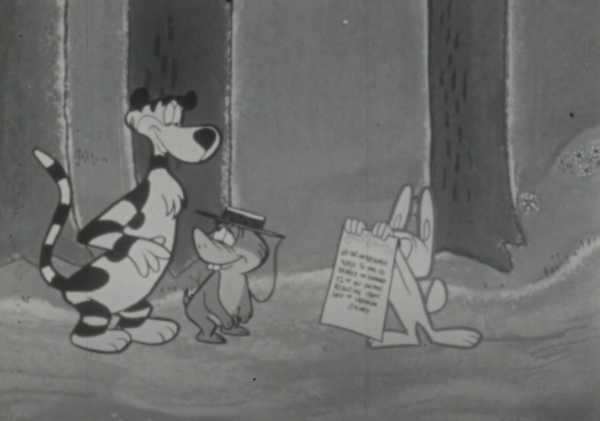 Screenshot of the TV Show Crusader Rabbit