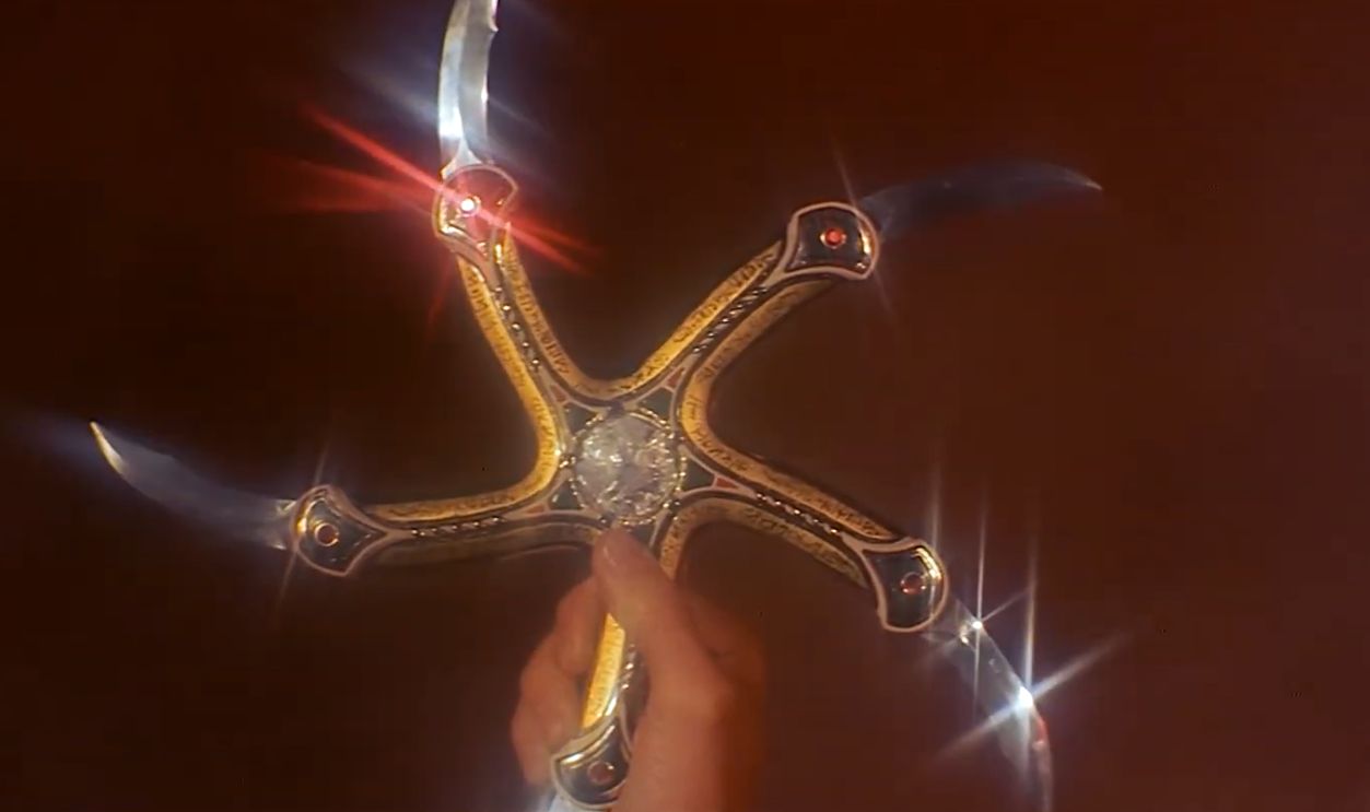 Glowing symbol in the dark