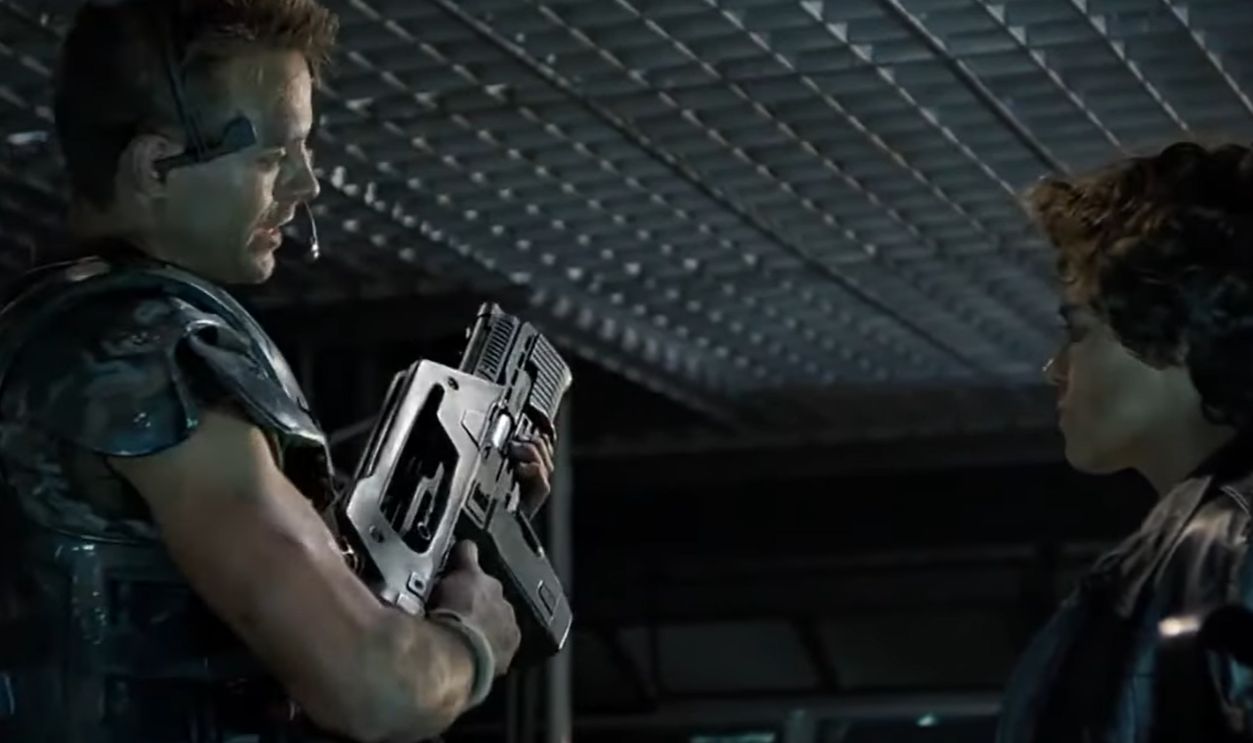 Two soldiers training