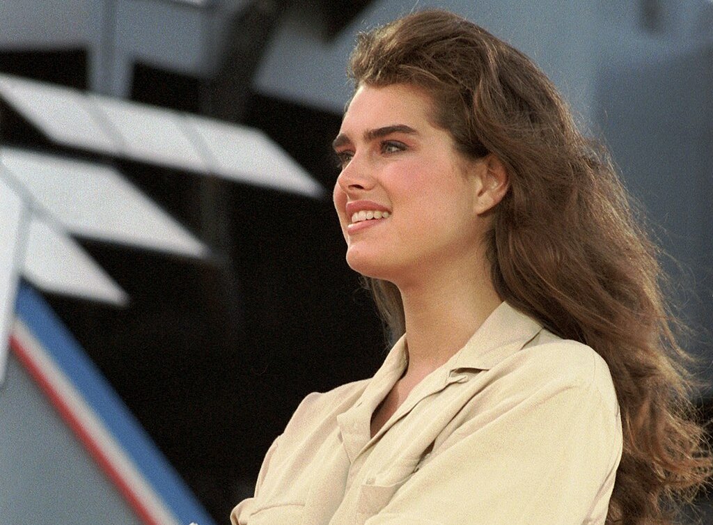 Portrait Photo of American Actress and fashion model Brooke Shields