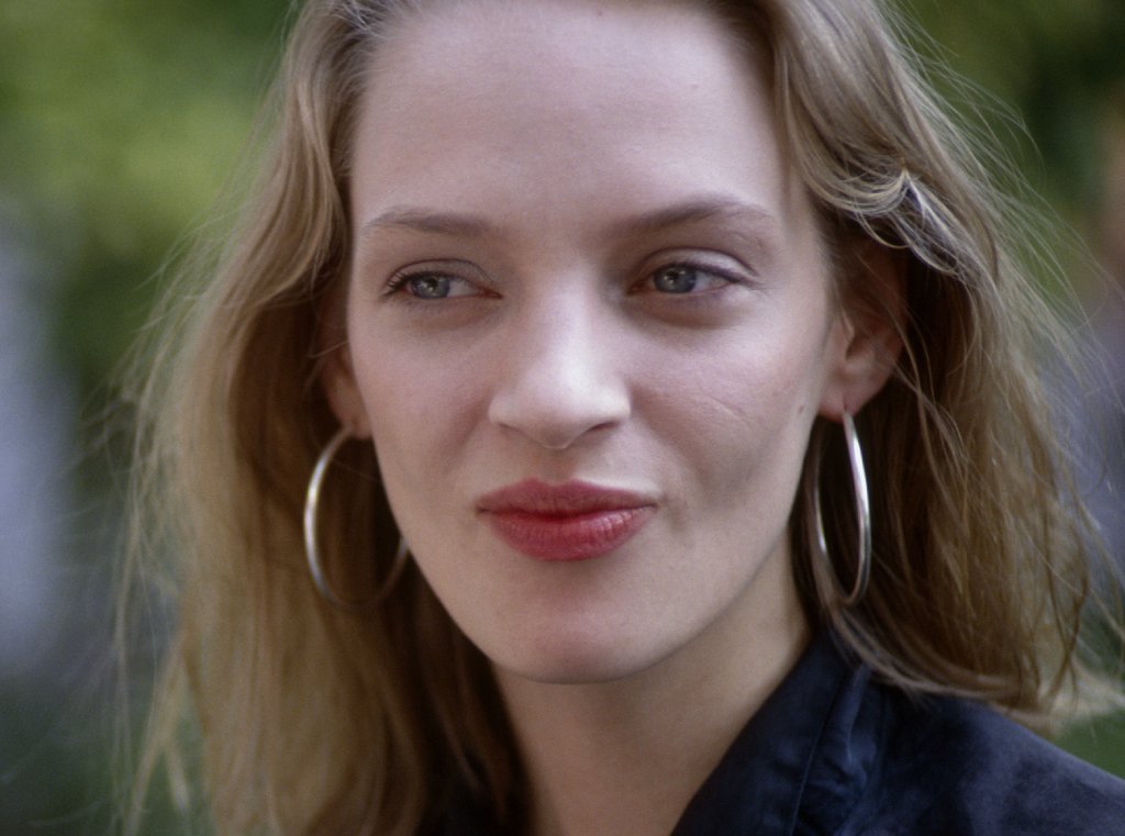 Portrait Photo of American Actress and fashion model Uma Thurman