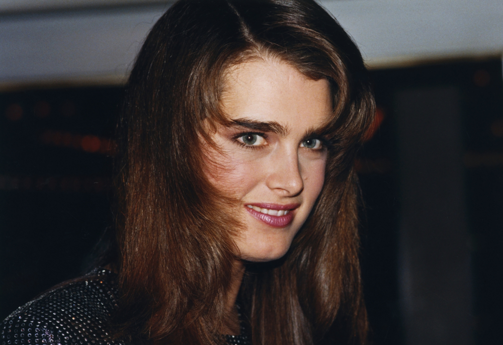 Portrait Photo of American Actress and fashion model Brooke Shields