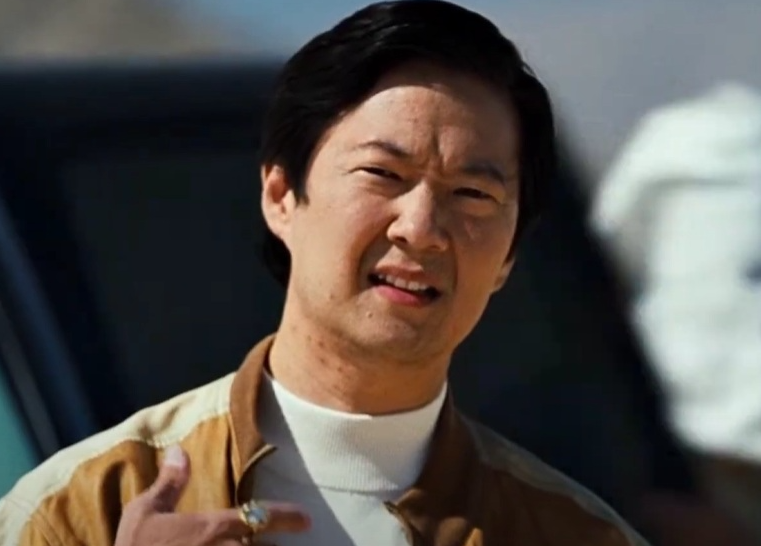 A visually captivating still taken from a pivotal moment in the film The Hangover (2009)