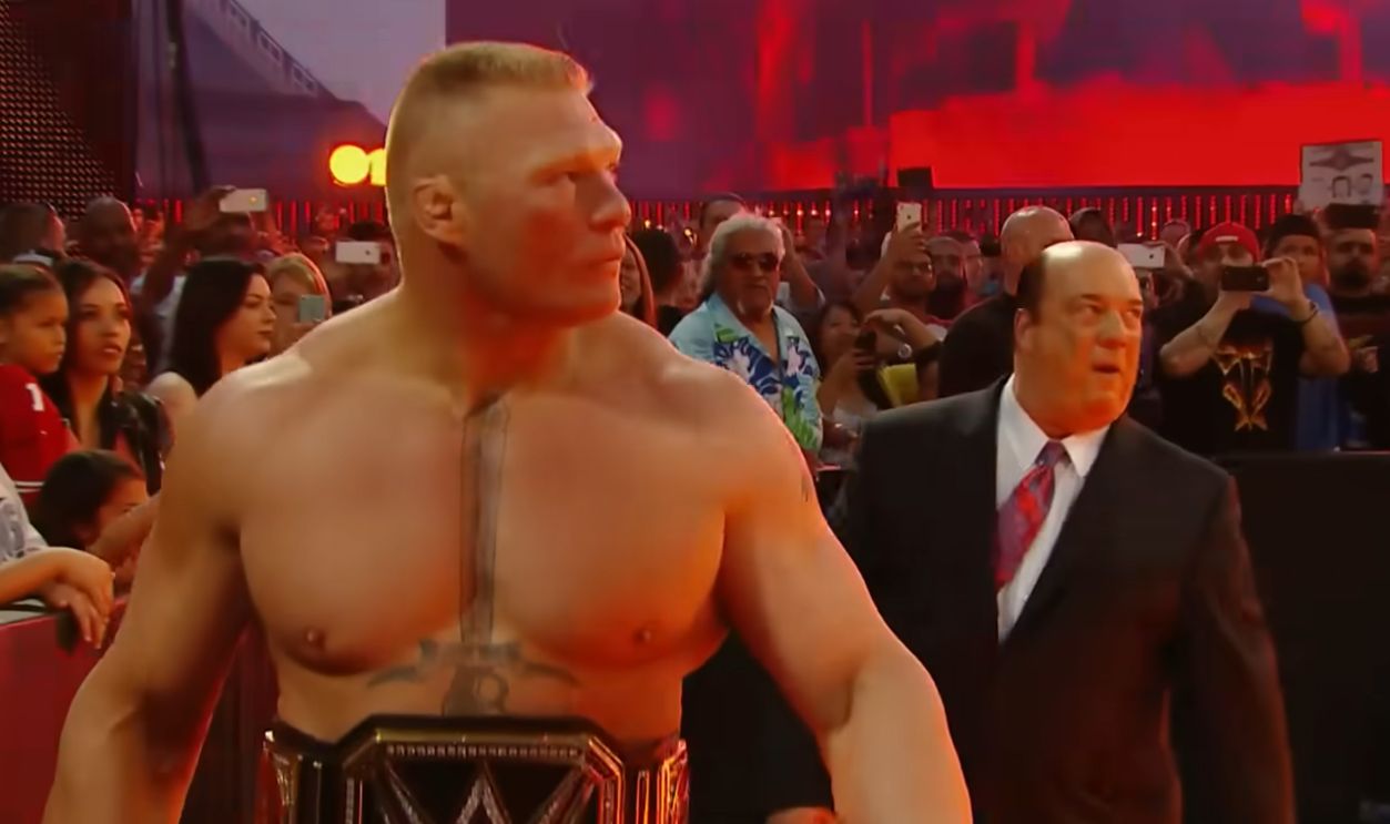 Brock Lesnar Vs Roman Reigns Vs Seth Rollins