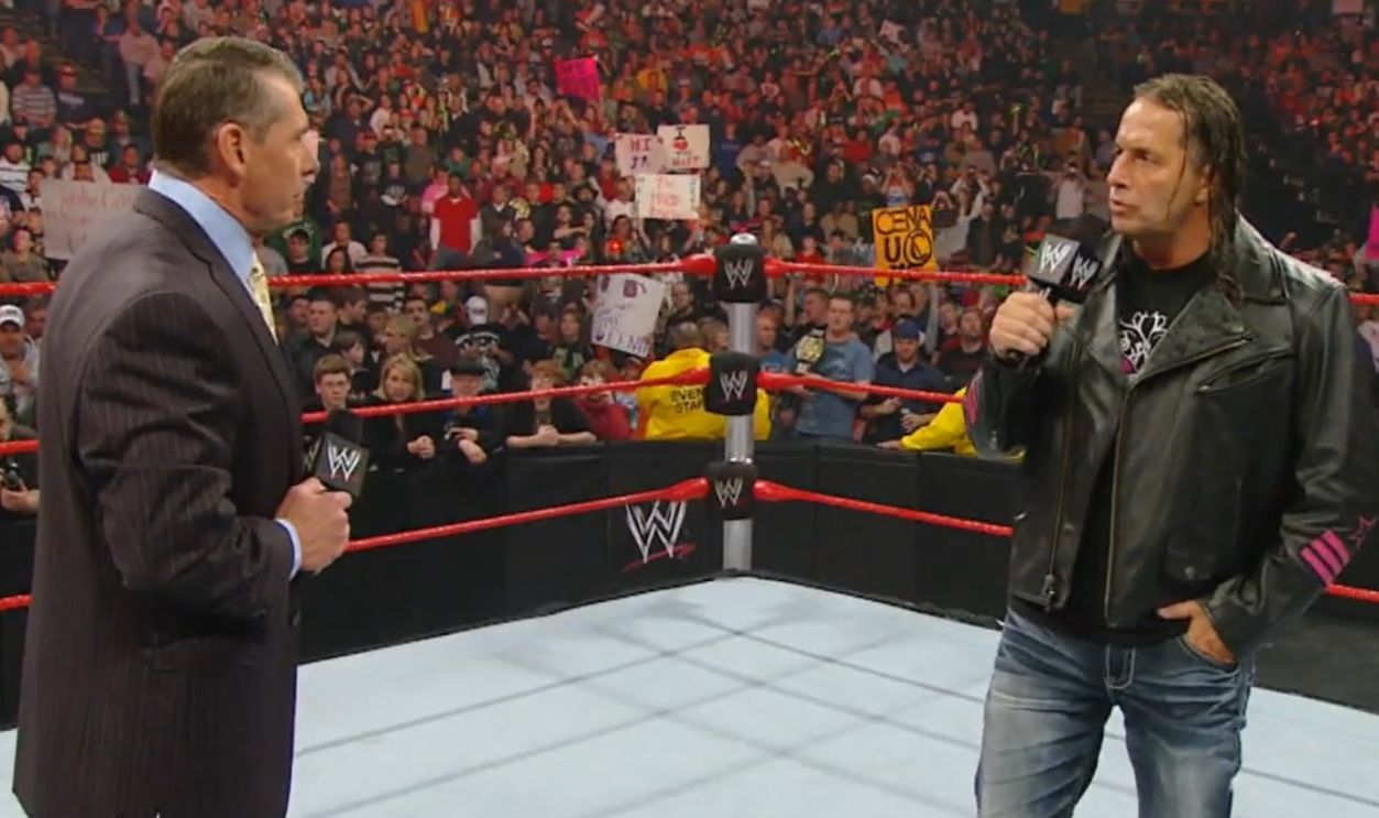 Bret Hart Vs Vince McMahon