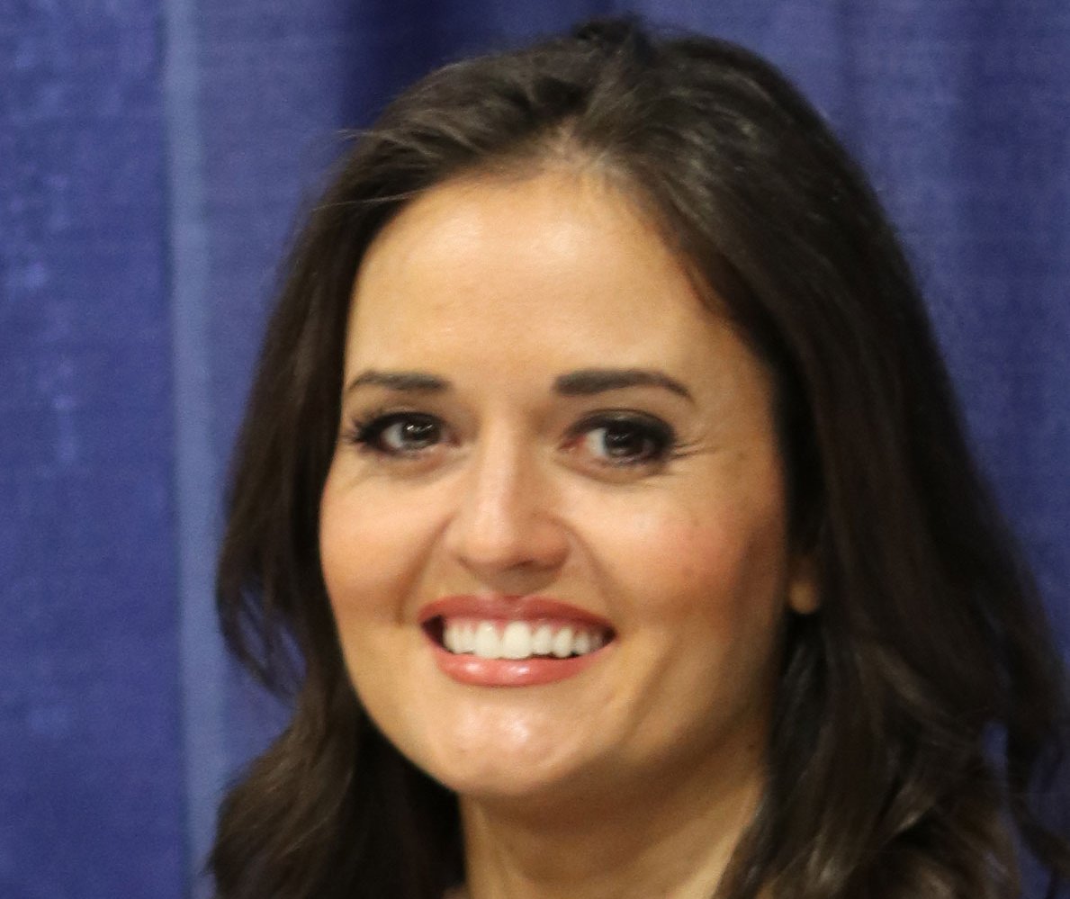 Closeup of Danica McKellar
