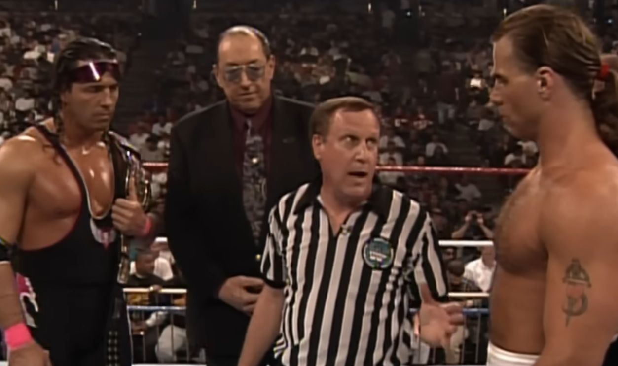 Bret Hart Vs Shawn Michaels