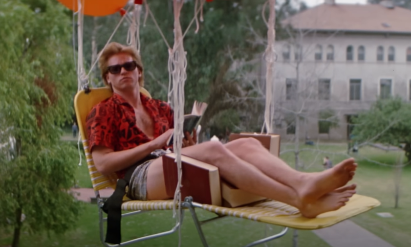 Screenshot from the movie Real Genius (1985)