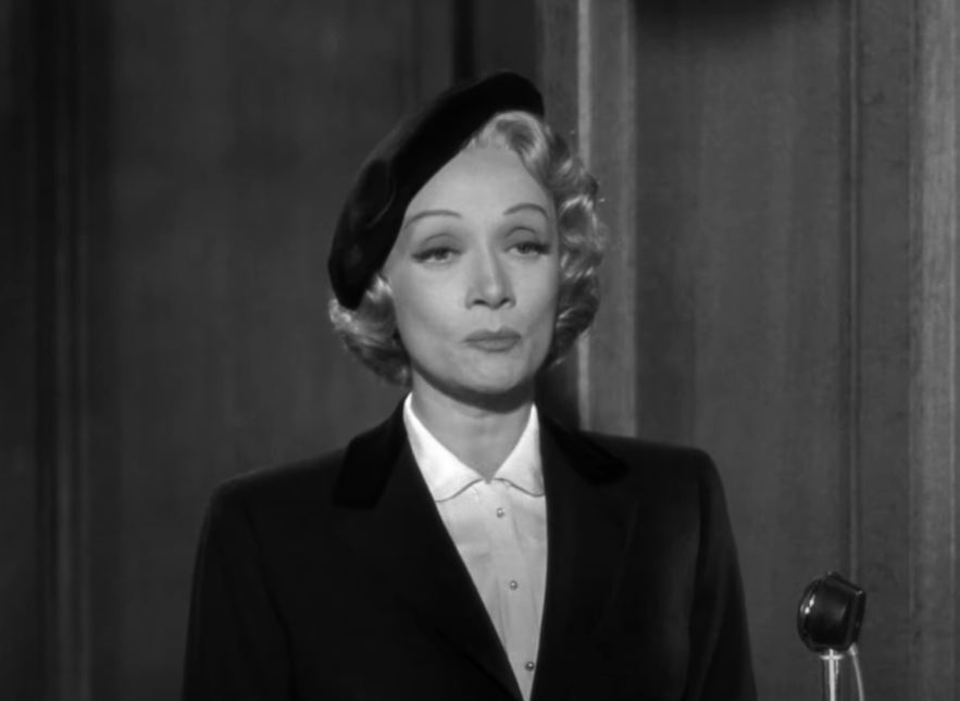 Screenshot from movie - Witness for the Prosecution (1957)