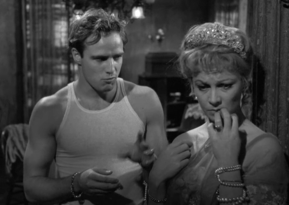 Screenshot from movie - A Streetcar Named Desire (1951)