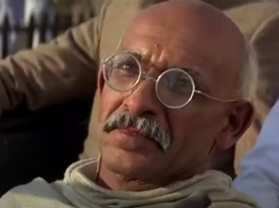 Screenshot from the movie - Gandhi (1982)