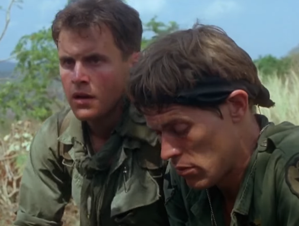 Screenshot from the movie - Platoon (1986)