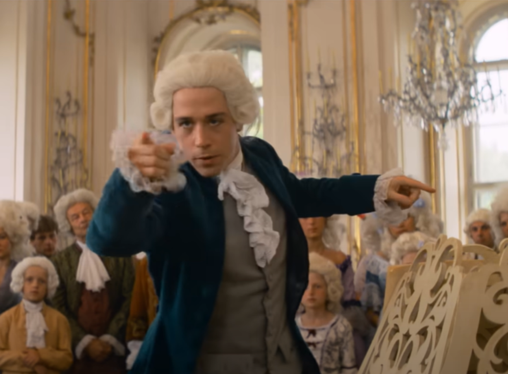 Screenshot from the movie - Amadeus (1984)