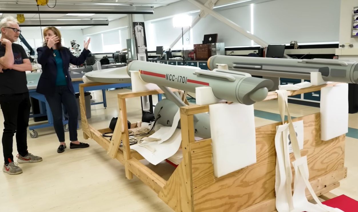 The Original Star Trek USS Enterprise Filming Model!