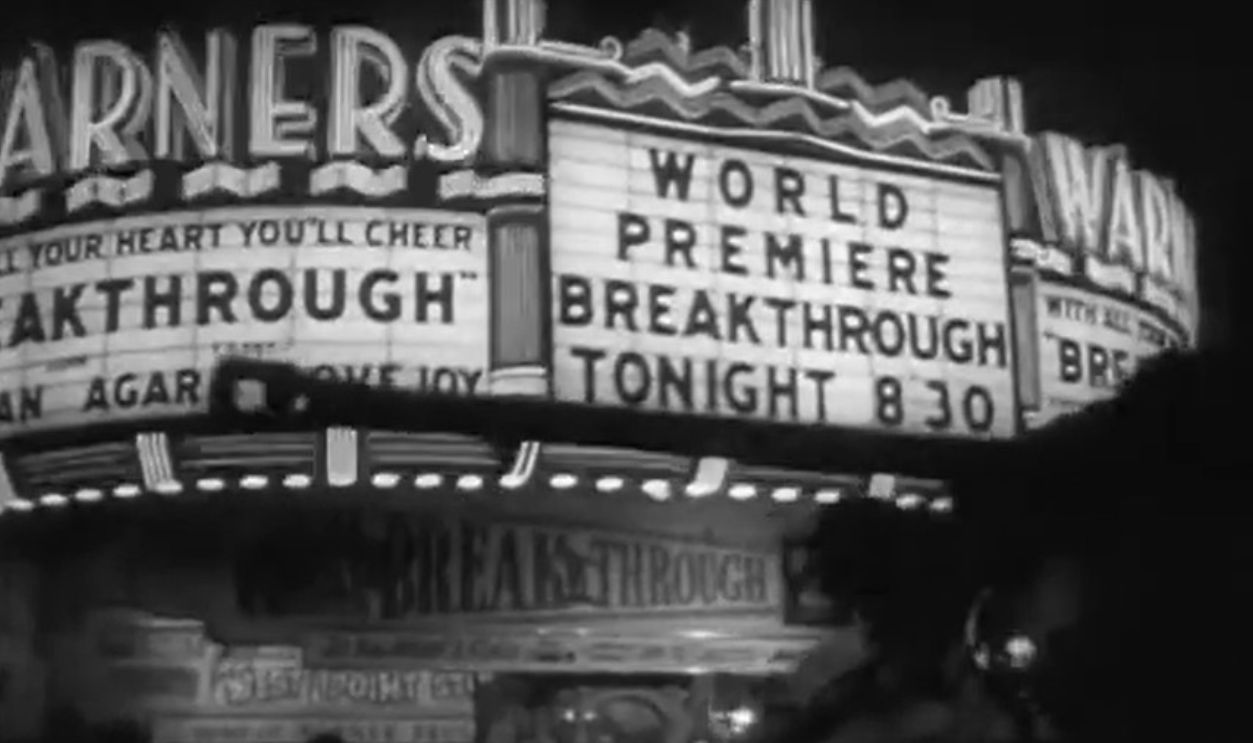 Premiere Of Film 'breakthrough' (1950)