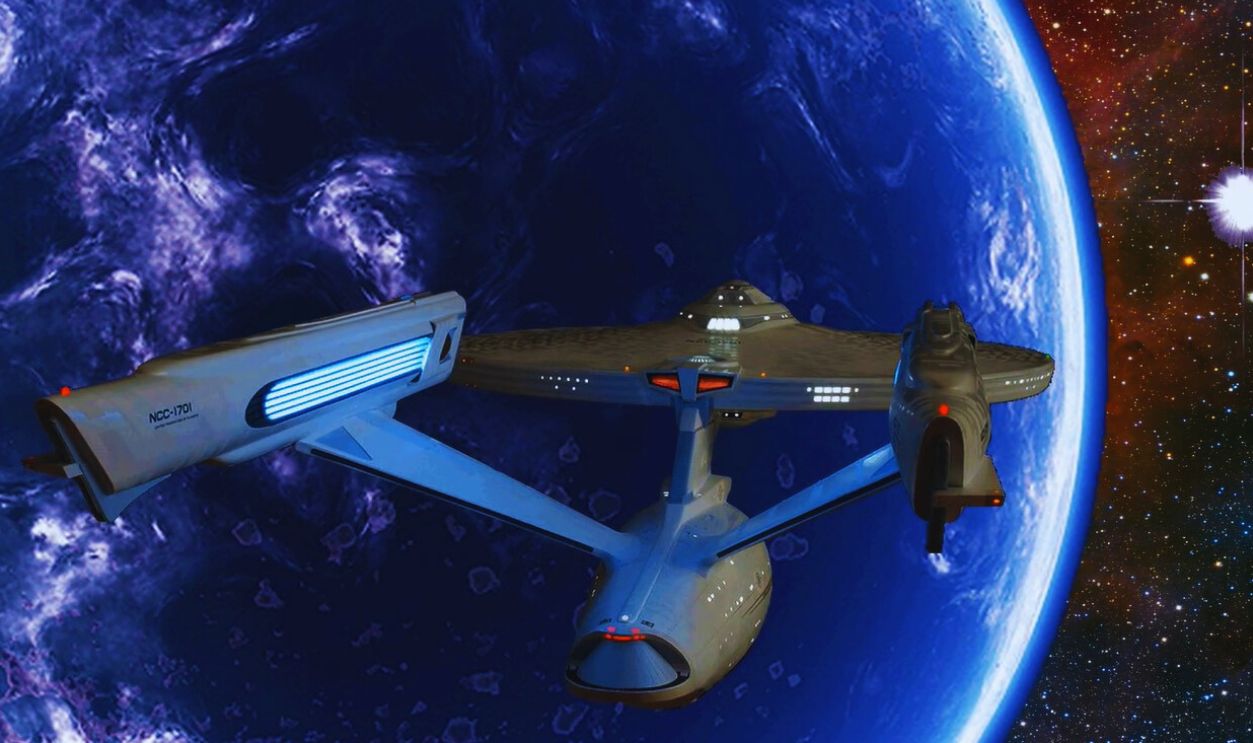 The USS Enterprise NCC 1701 