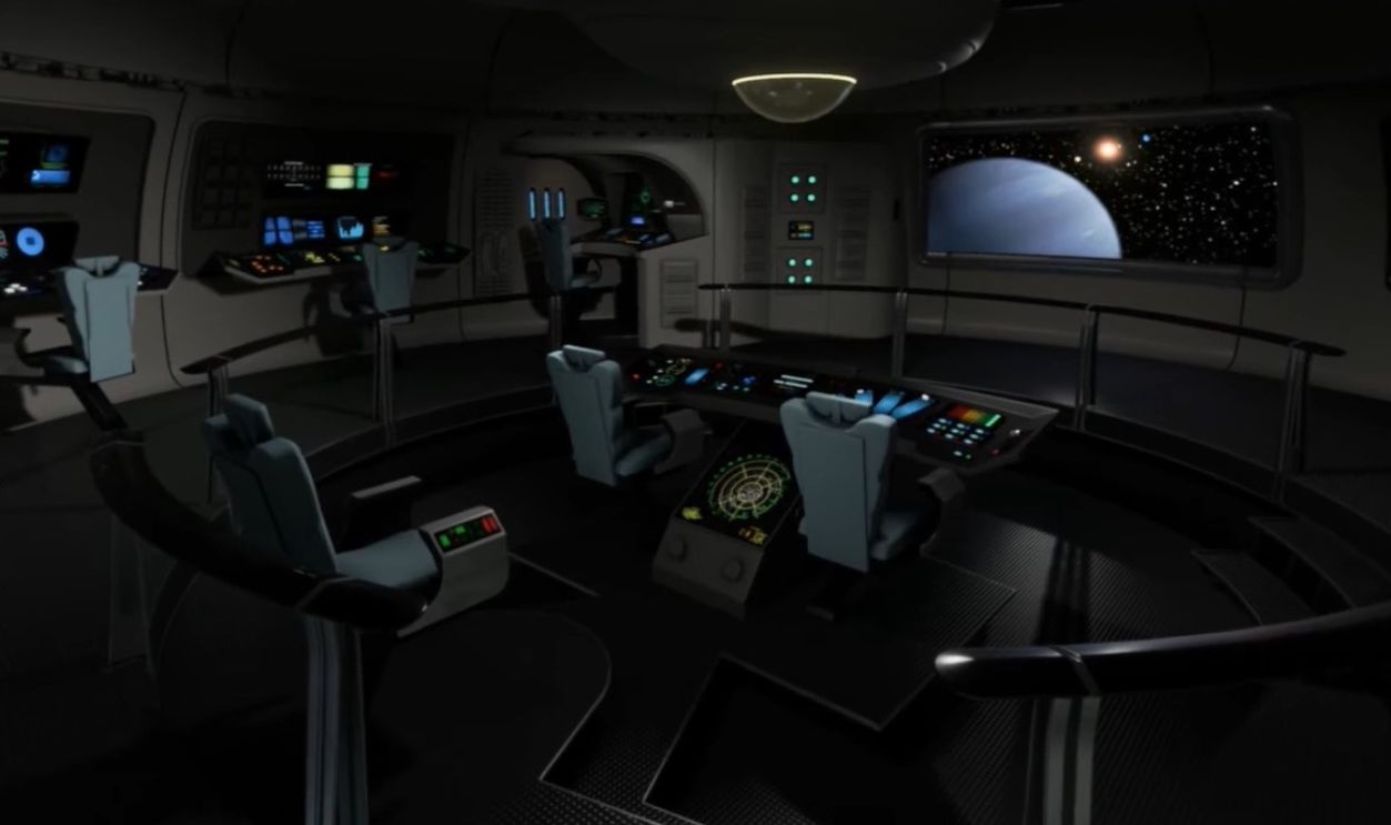 Wrath of Khan Enterprise Bridge