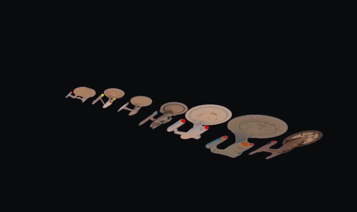Star Trek: The Evolution of the USS Enterprise 