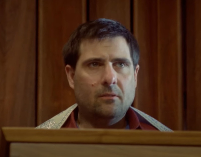 A visually captivating still taken from a pivotal moment in the film Between the Temples (2024)