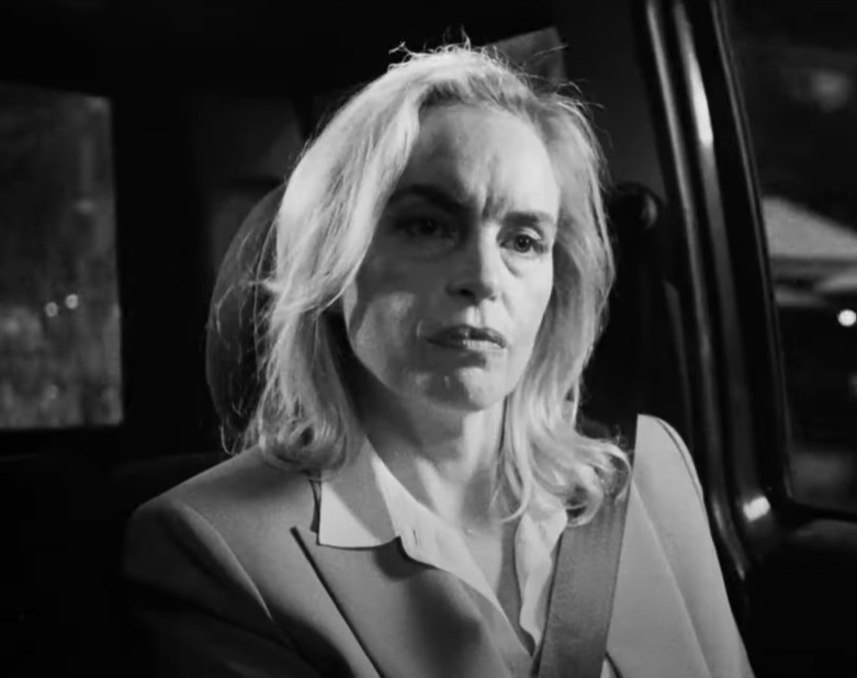 A visually captivating still taken from a pivotal moment in the film Do Not Expect Too Much from the End of the World (2023)