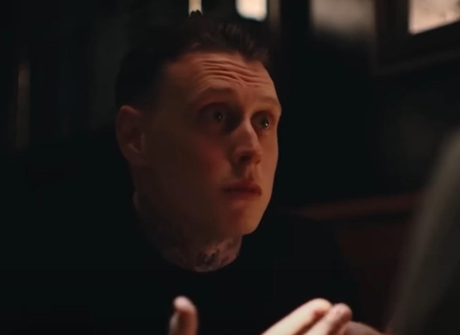 A visually captivating still taken from a pivotal moment in the film Femme (2023)