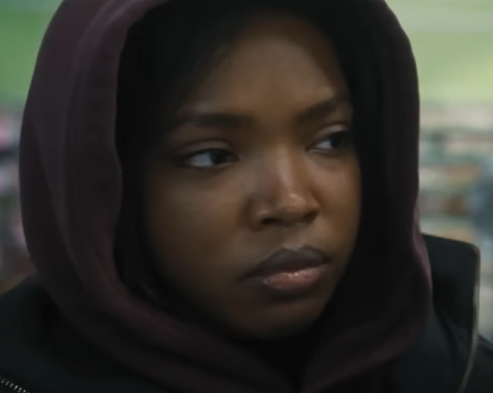 A visually captivating still taken from a pivotal moment in the film The Fire Inside (2024)