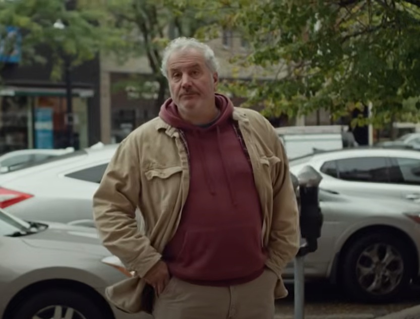 A visually captivating still taken from a pivotal moment in the film Ghostlight (2024)